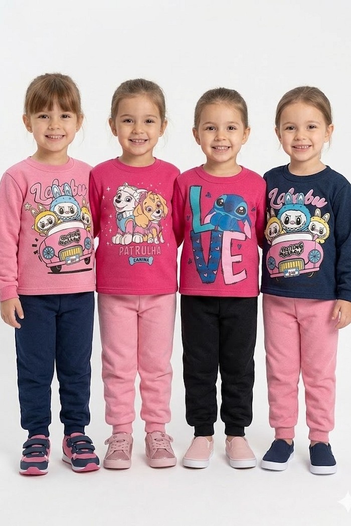 CONJ MOLETOM PERSONAGENS