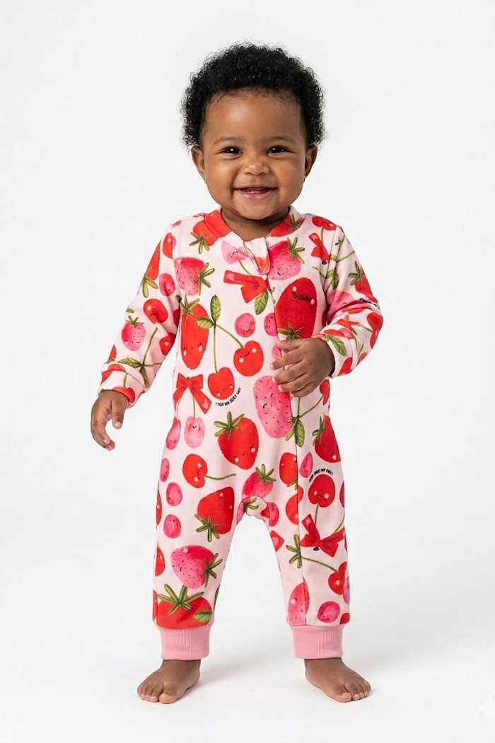 MACACÃO NEW SOFT M.BABY FEMIINO M.BABY