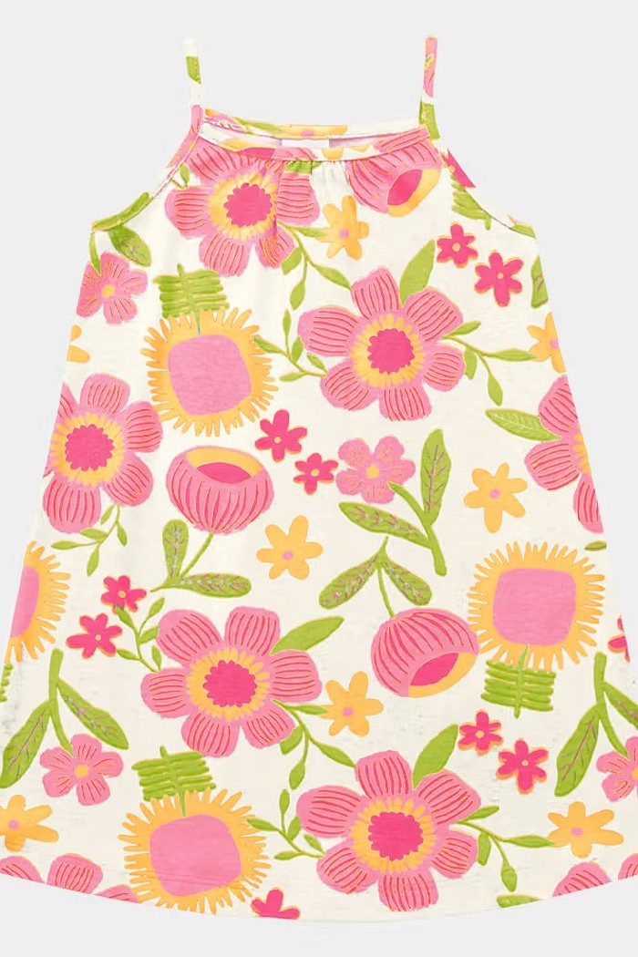 VESTIDO FAKINI ALÇA FLORES 02