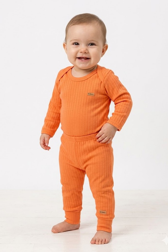 CONJ BODY E MIJÃO SUEDINE CANELADO M/L 100% ALGODAO UNISSEX