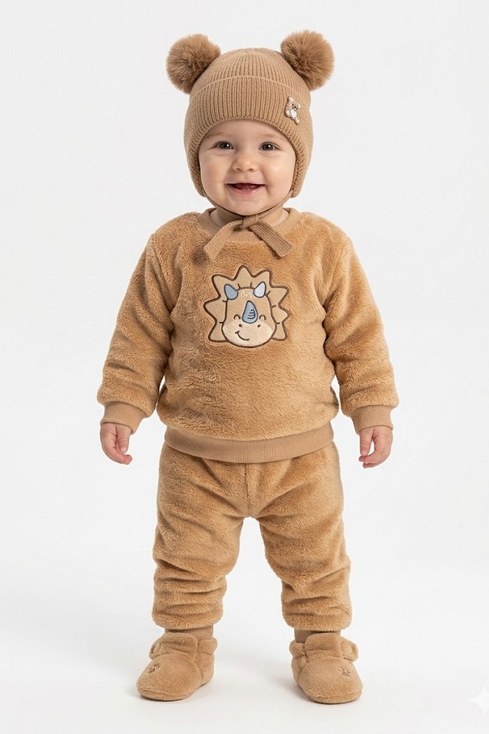 TOUCA INFANTIL APLIQUE