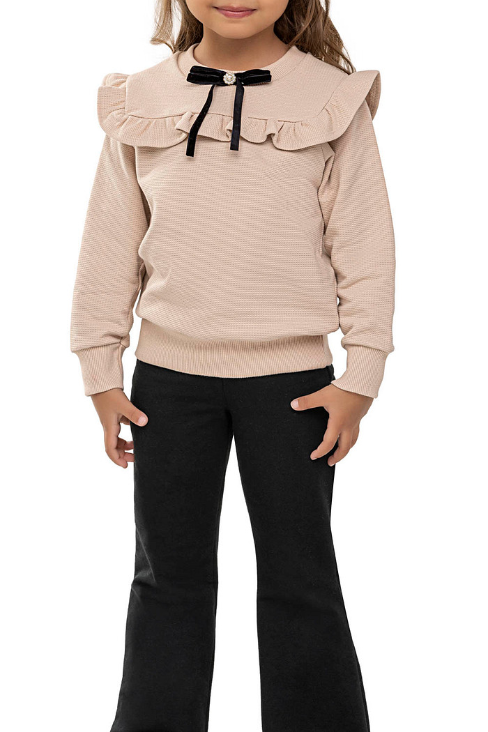 CONJ  FEM ANGERO MOLETOM BERLIM LAÇO E LEGGING FLARE