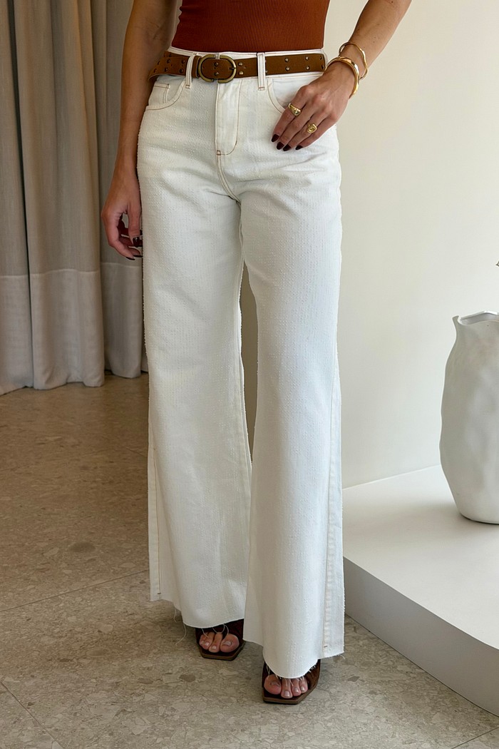Calça Jeans Wide Leg Maysa