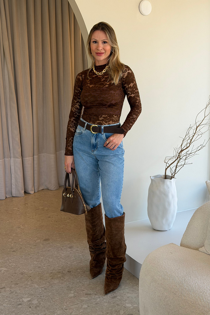 Calça Jeans Mom Rebeca