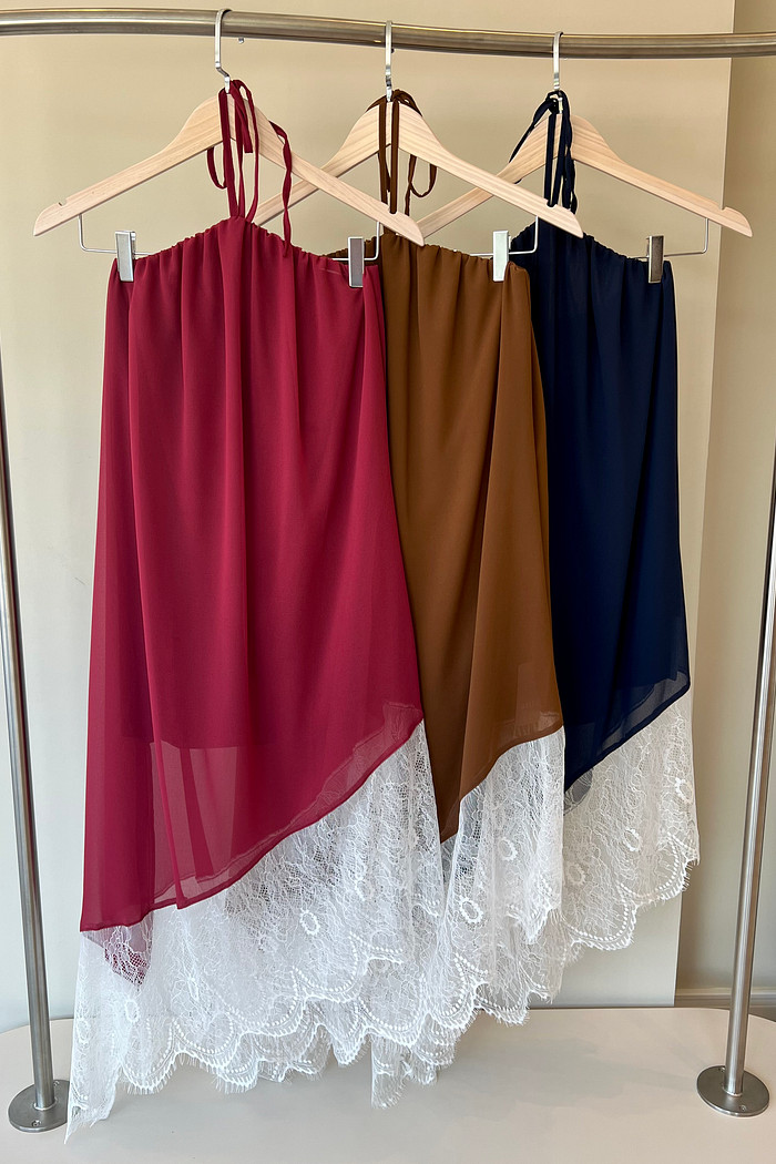 Vestido com Renda Prih