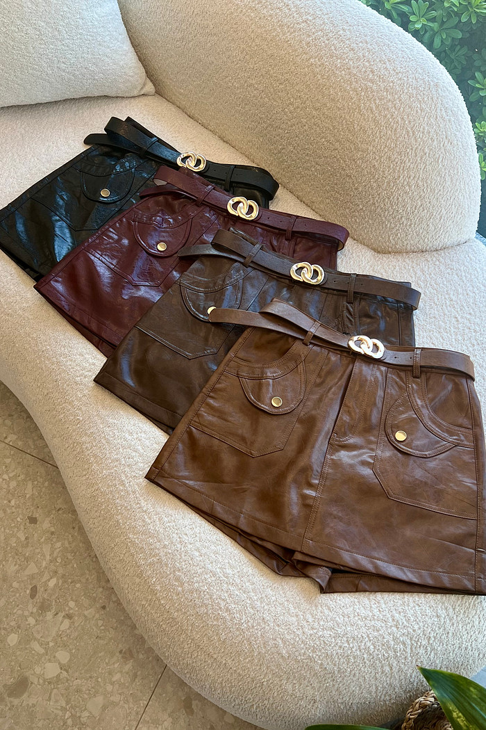 Shorts Saia Courino Flavia