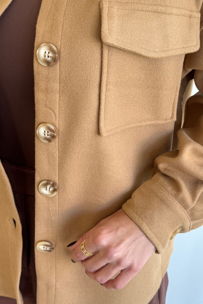 Camisa Lã Batida Jordana