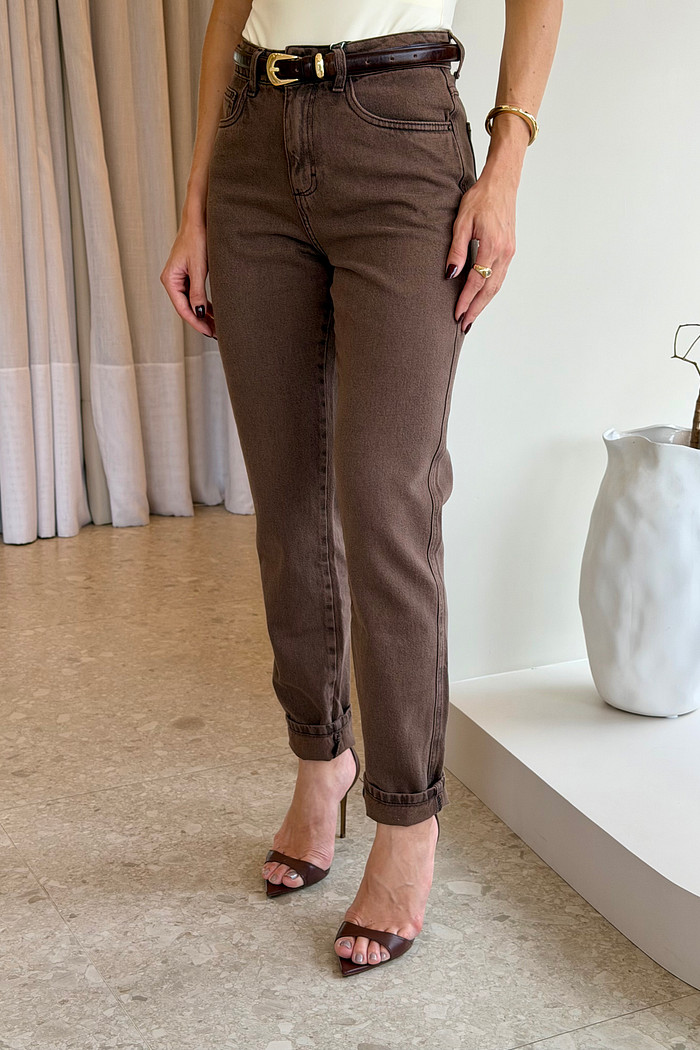 Calça Jeans Mom Cacau
