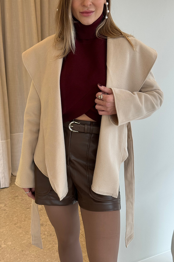 Casaco Lã Batida Megan