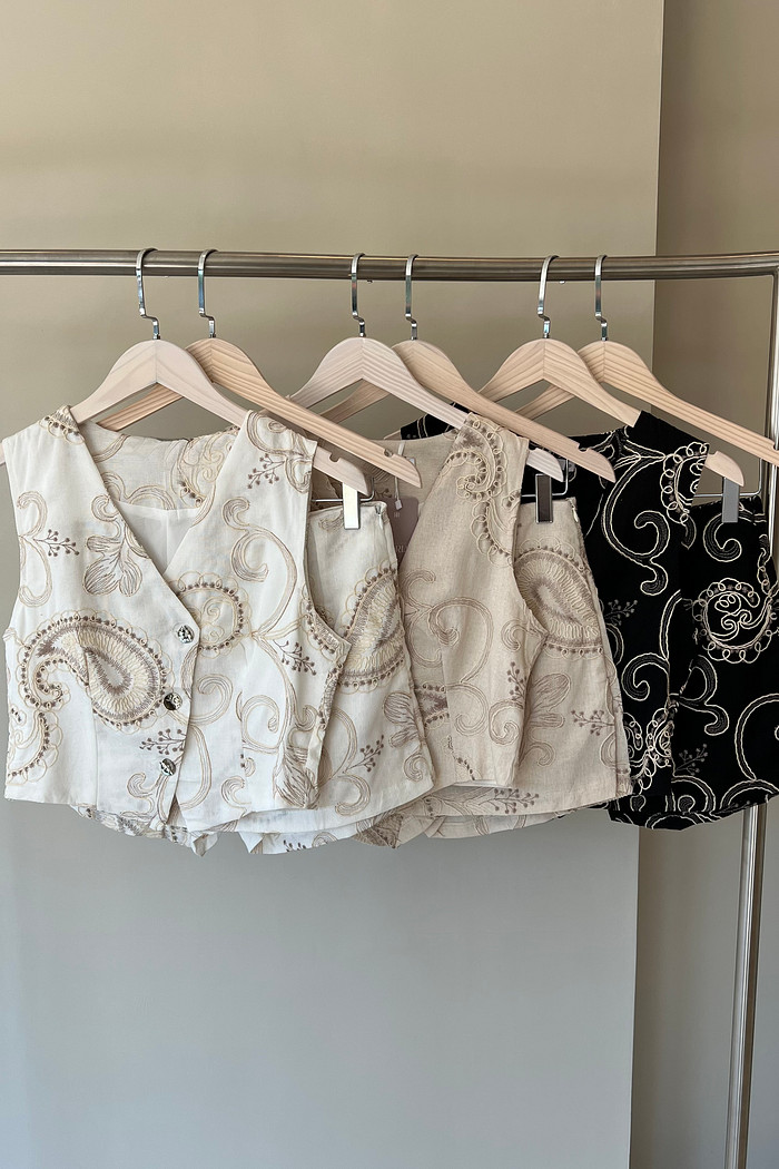 Conjunto Bordado Jade