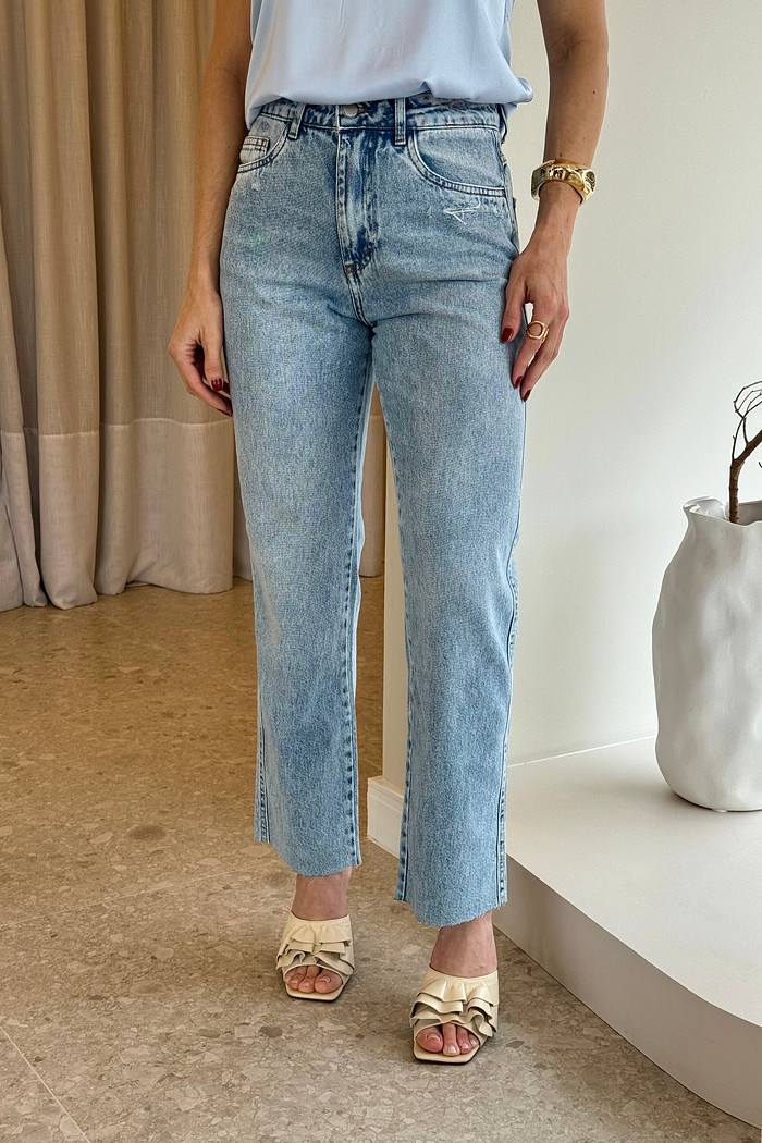 Calça Jeans Reta Josiane
