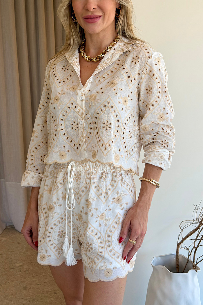 Conjunto Bordado Liz