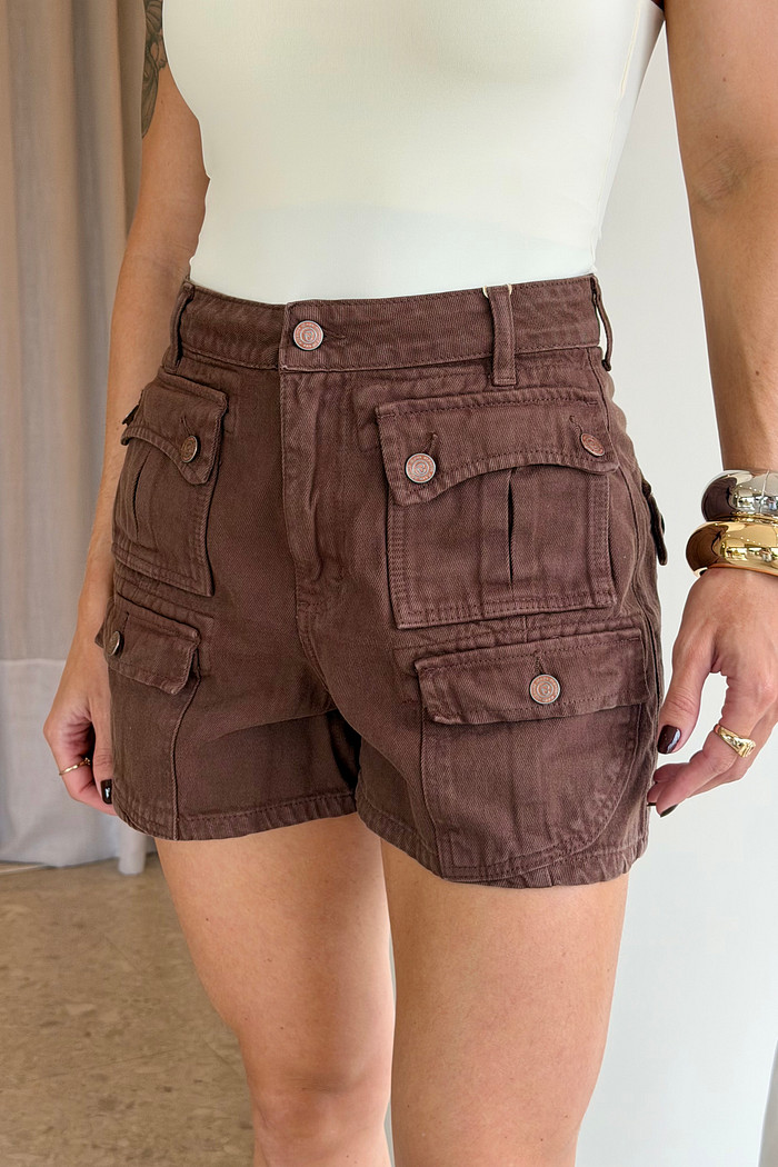 Shorts Jeans Cargo Tayra