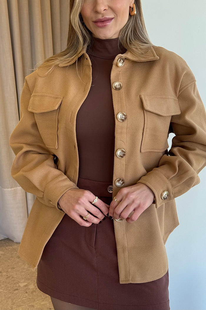 Camisa Lã Batida Jordana