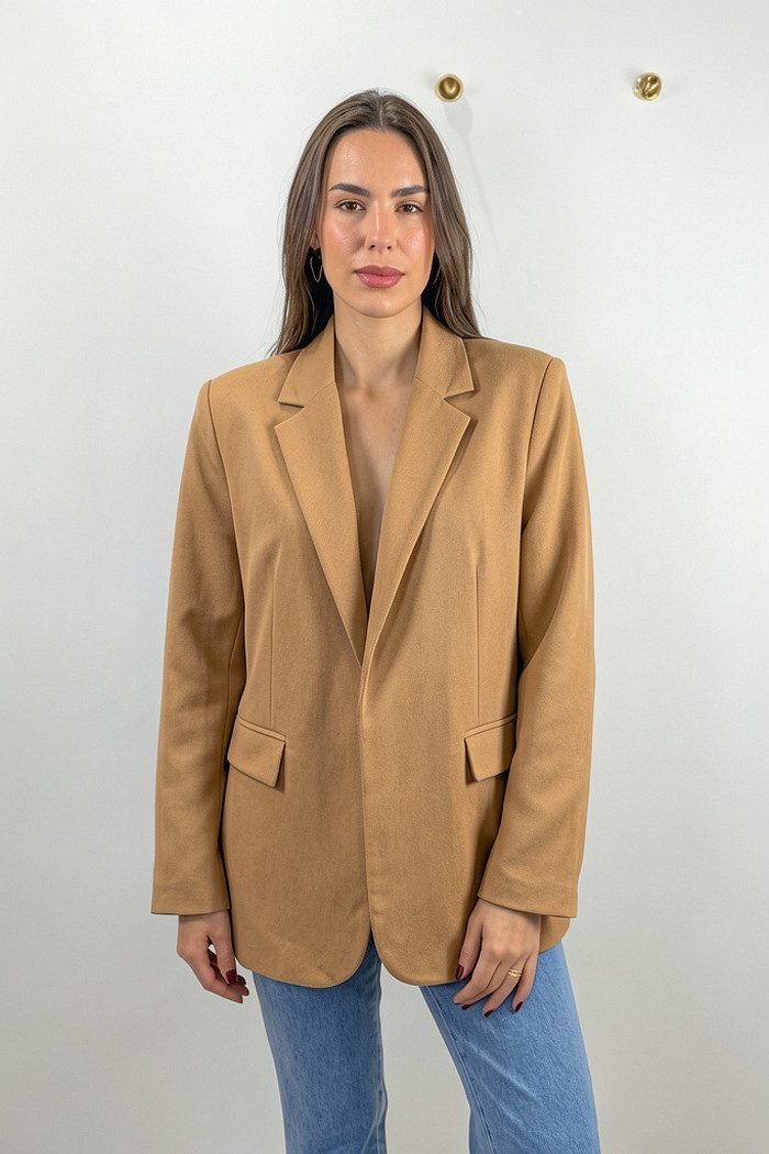 Blazer oversized cáqui