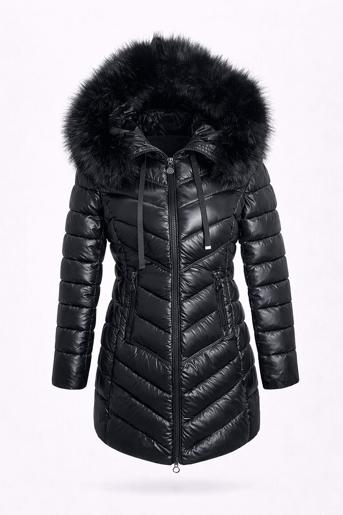 Jaqueta Patricia Azz capuz fixo