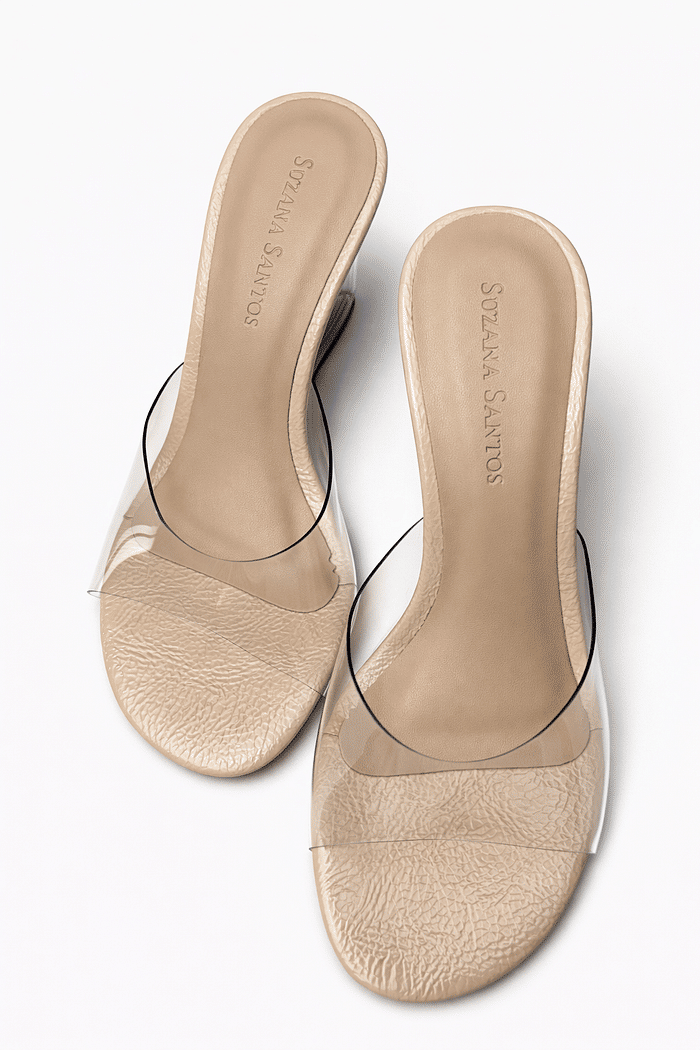 Tamanco vinil Suzana Santos