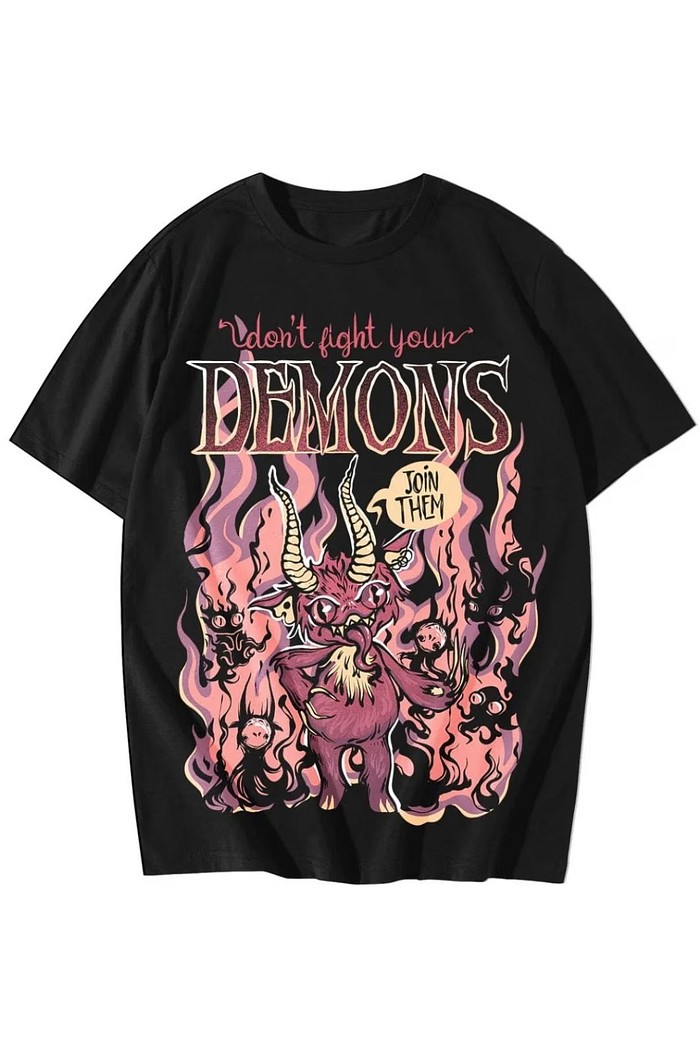 CAMISETA DON'T FIGHT YOUR DEMONS