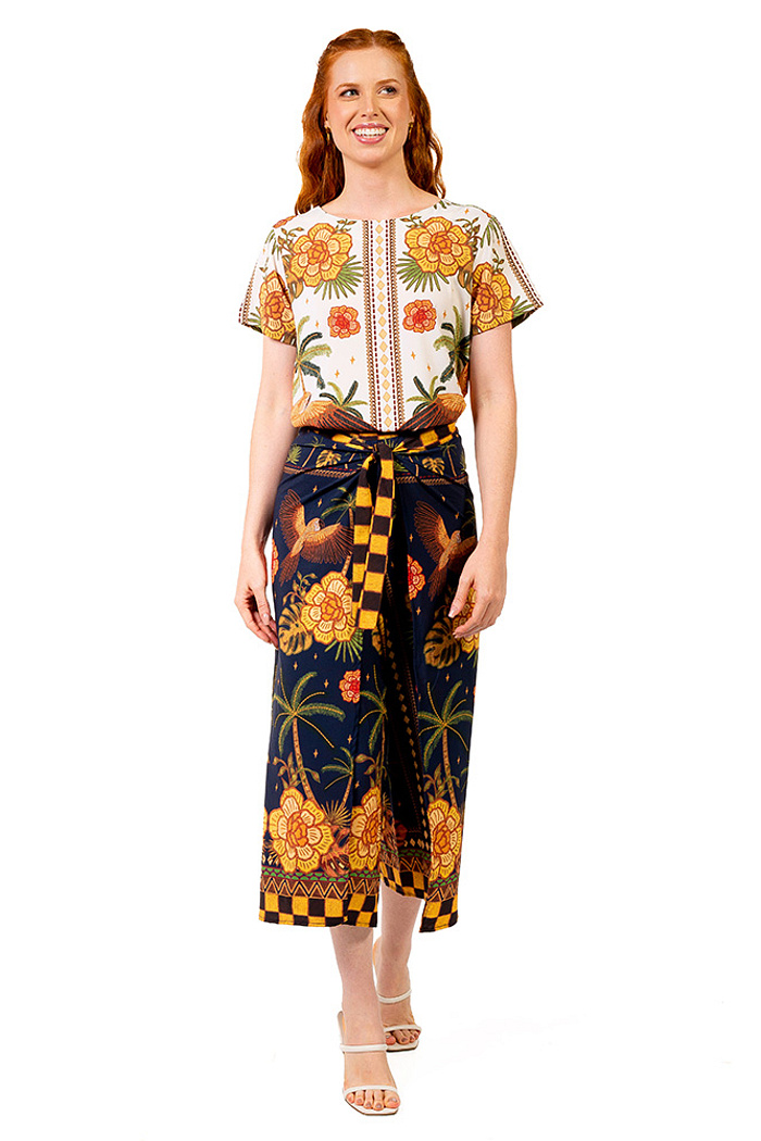 Calça Transpassada Tucano Barra Noite