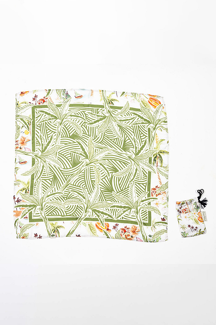 Bandana Bananeiras Vetor