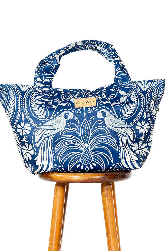 Bolsa Praia Araras Bordado Off