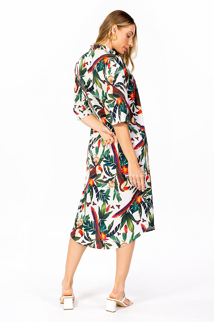 Chemise Atena Gola Padre Tucaninhos