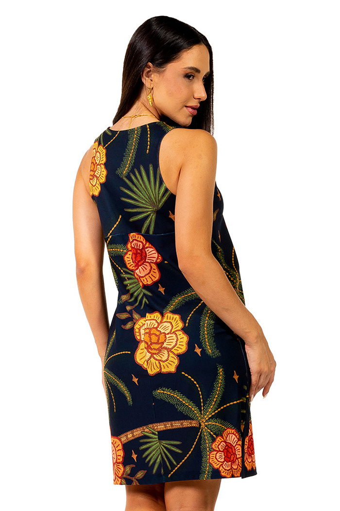 Vestido Flora Tucano Barra Noite