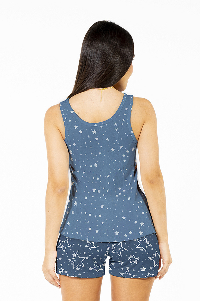 Conjunto Pijama Adulto Feminino Ice Cat