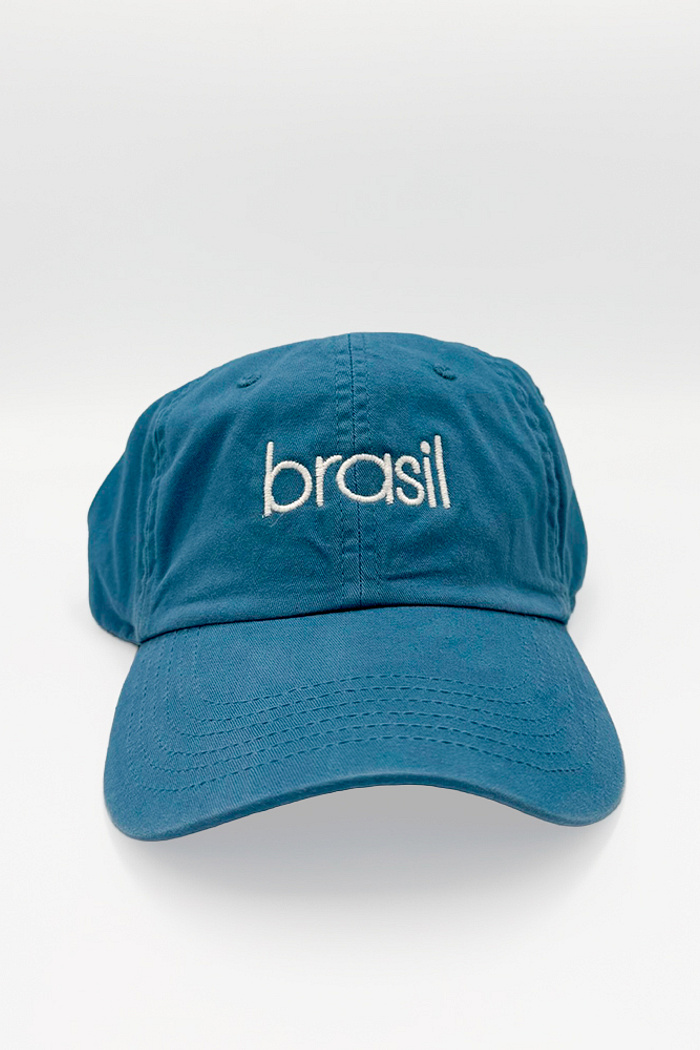Boné Dad Hat Brasil Azul Claro Energia Natural