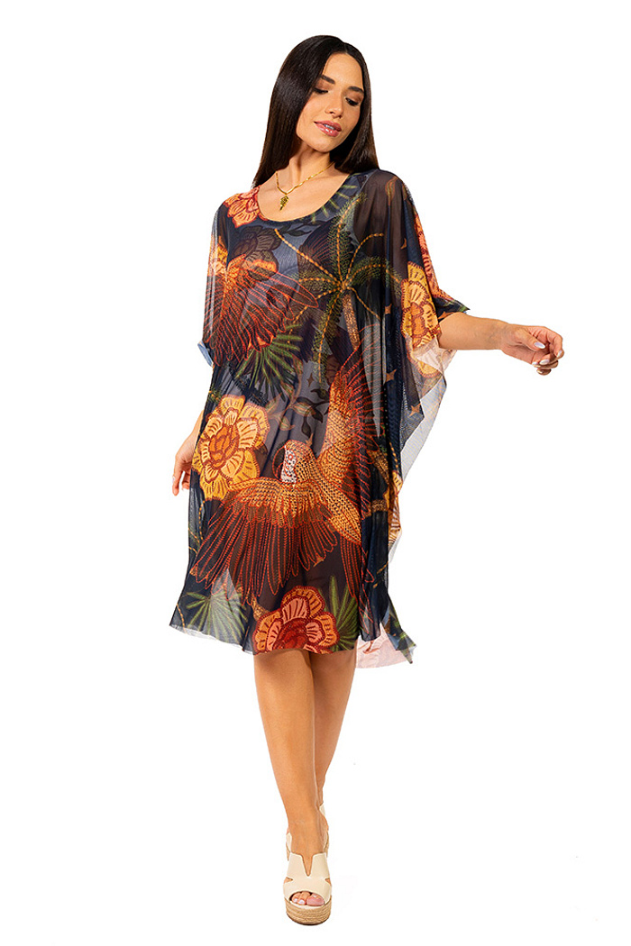 Kaftan Tule Maré Tucano Barra Noite