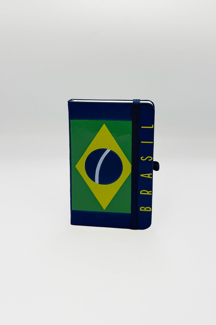 Caderno Pequeno Brasil Marinho