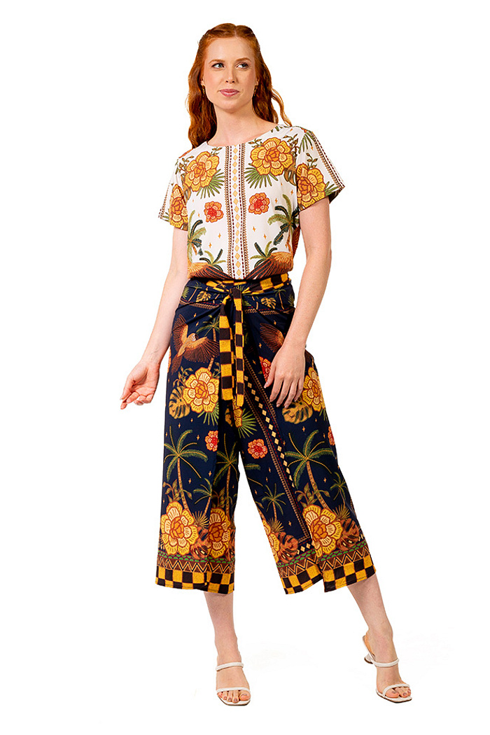 Calça Transpassada Tucano Barra Noite