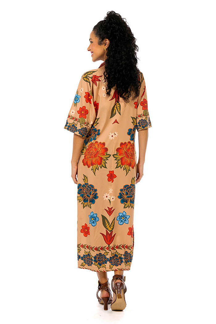 Kaftan Atena Araras Paraiso Floral