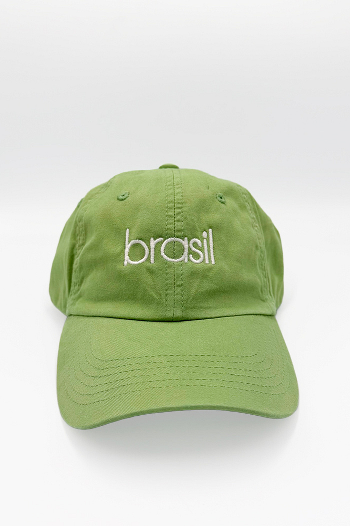 Boné Dad Hat Brasil Verde Claro Energia Natural