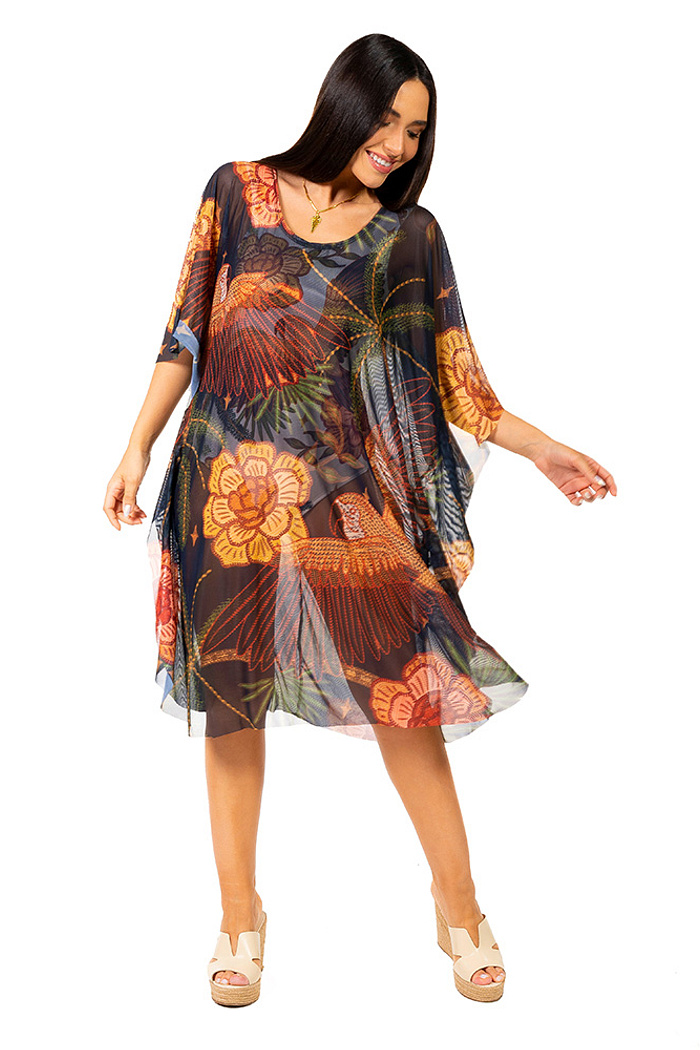 Kaftan Tule Maré Tucano Barra Noite