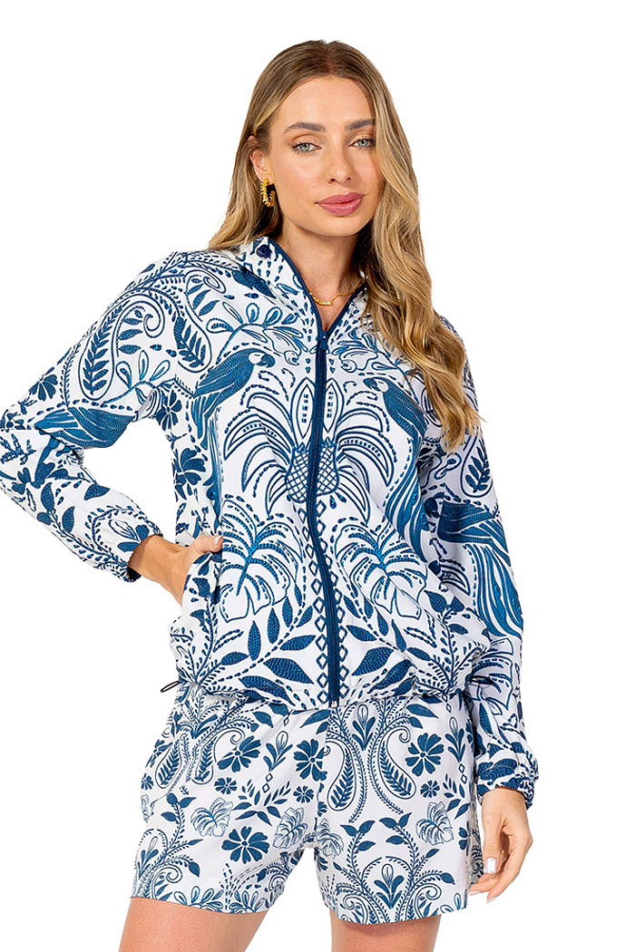 Short Atena Resort  Araras Bordado Off