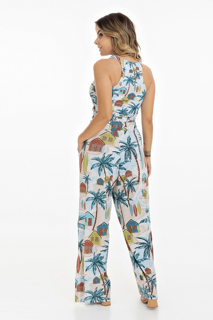 Top Canelado Cabana Prancha Coqueiro Praia