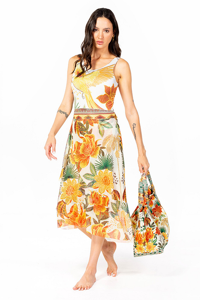 Body Regata Banana Amarela