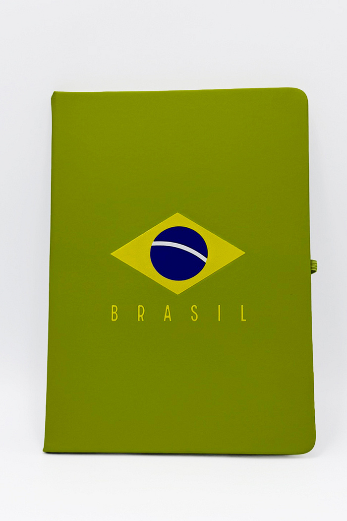 Caderno Grande Brasil  Verde