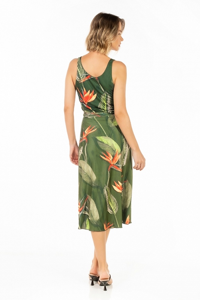 Regata Summer Estrelícia Verde Linho