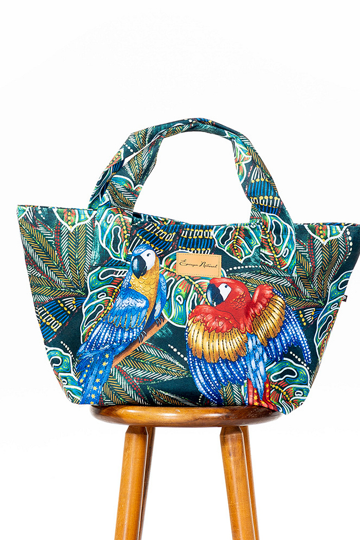 Bolsa Praia Araras e Cores