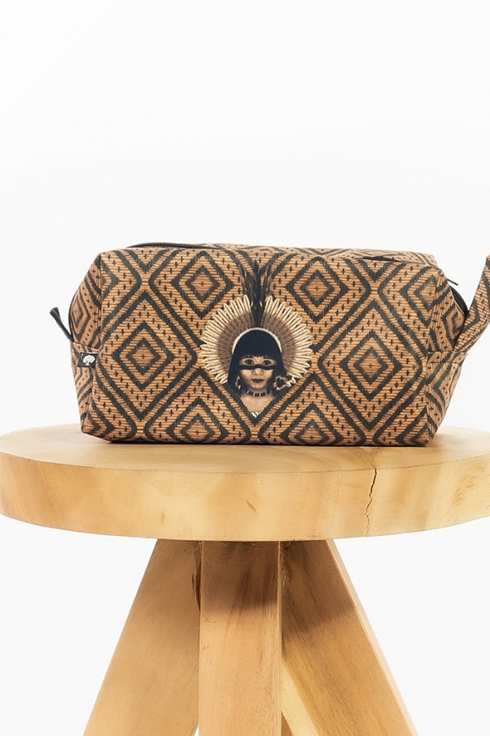 Necessaire Índia Sépia