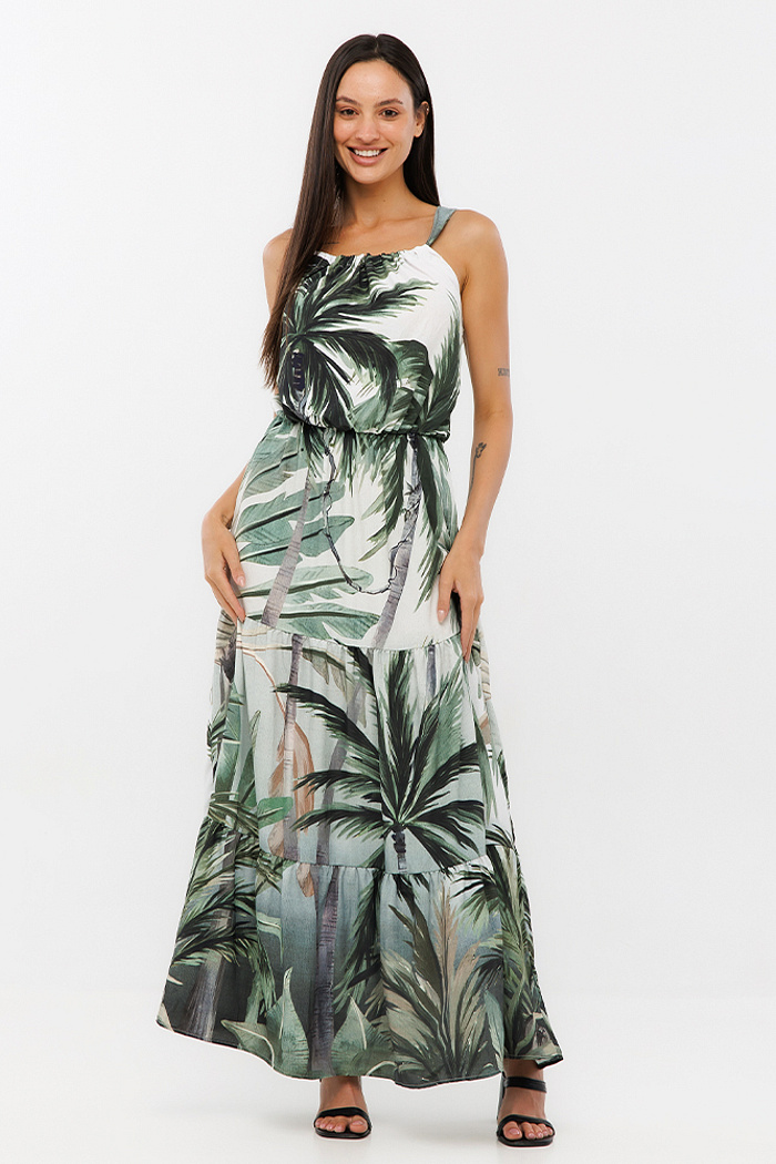 Vestido Aurora Palmeiras