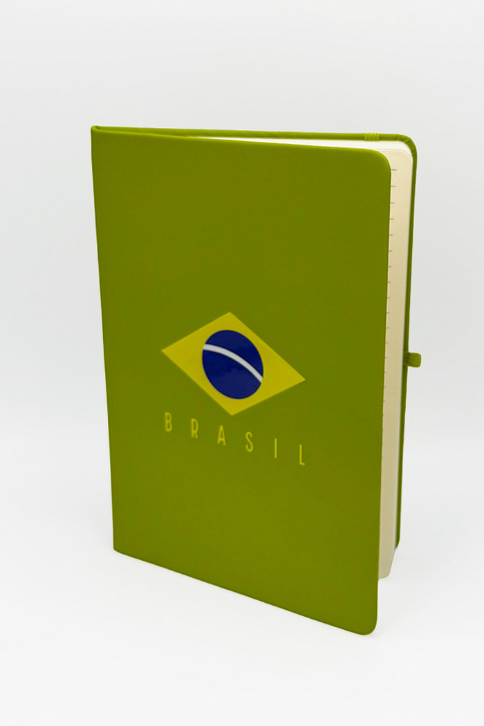 Caderno Grande Brasil  Verde
