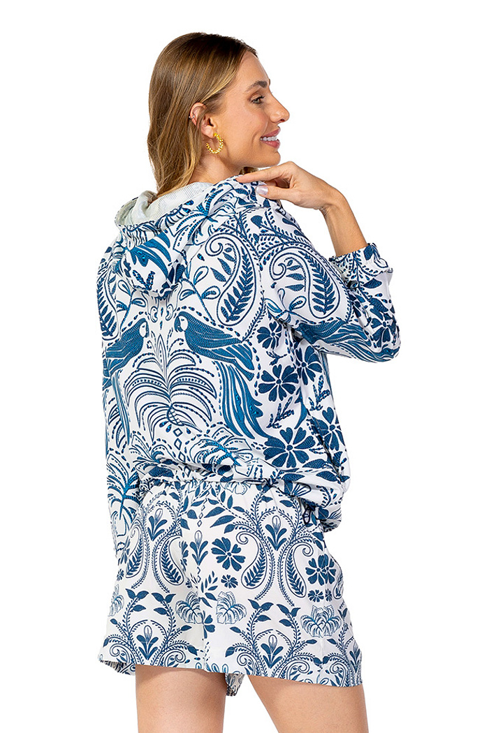 Short Atena Resort  Araras Bordado Off