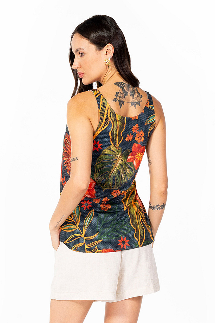 Regata Summer Tucano e Folhas