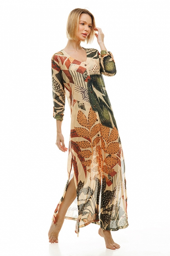 Saída de Praia Trancoso Tucano e Folhas Geométricas