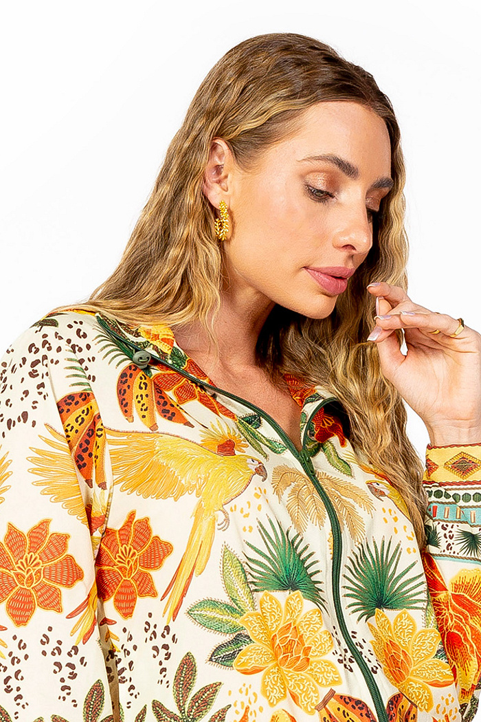 Jaqueta Bomber Catarina Banana Amarela