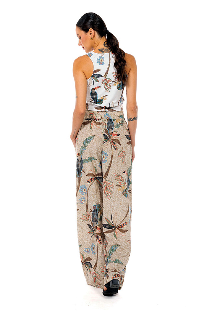 Top Canelado Tucaninhos Barrados