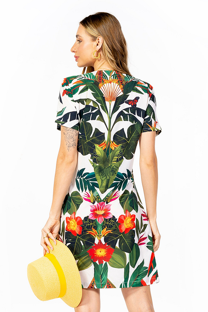 Vestido Atena Curto Tucaninhos